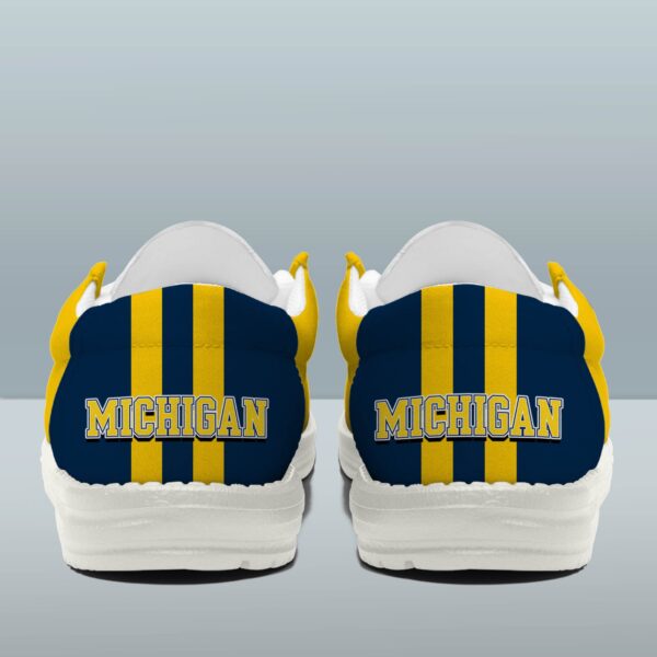 Tubopro Michigan Wolverines Personalized Hey Dude Shoes For Men And Women - Image 4