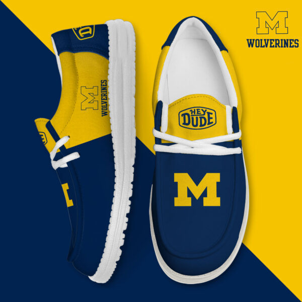 Tubopro Michigan Wolverines Personalized Hey Dude Shoes For Men And Women