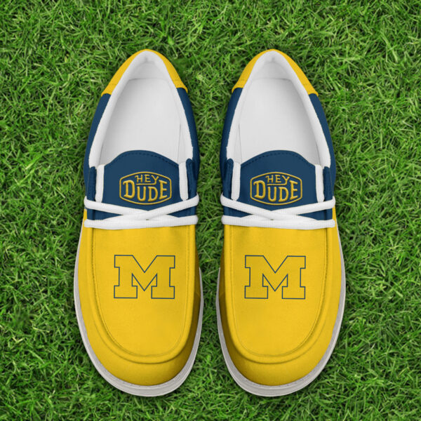 Tubopro Michigan Wolverines Personalized Hey Dude Shoes For Men And Women - Image 5