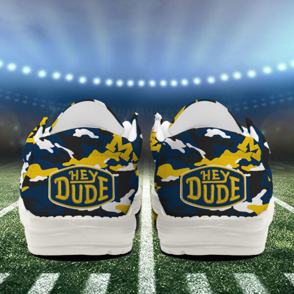 Tubopro Michigan Wolverines Personalized Hey Dude Shoes For Men And Women - Image 4