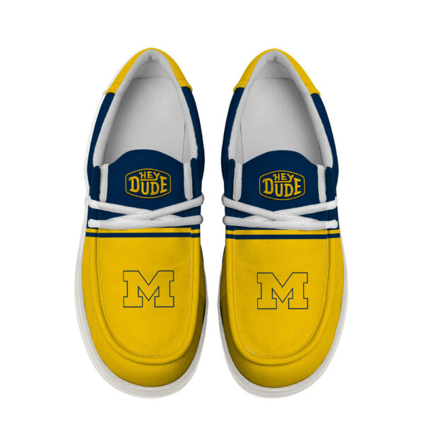 Tubopro Michigan Wolverines Personalized Hey Dude Shoes For Men And Women - Image 4