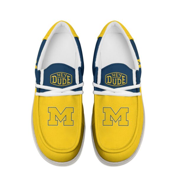 Tubopro Michigan Wolverines Personalized Hey Dude Shoes For Men And Women - Image 5