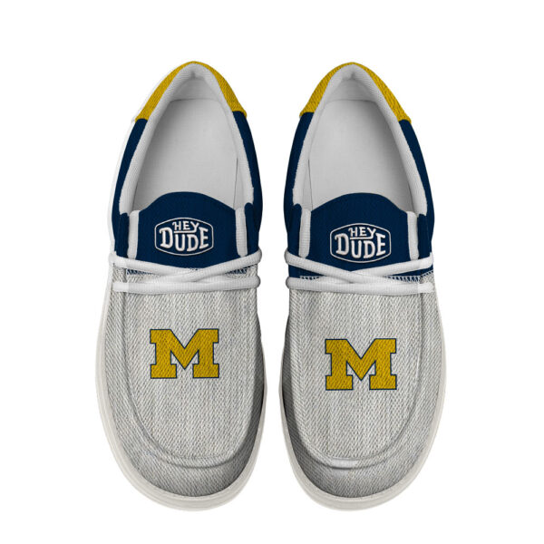 Tubopro Michigan Wolverines Personalized Hey Dude Shoes For Men And Women - Image 4