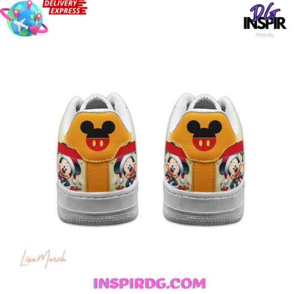 Tubopro Mickey Mouse Air Low-Top Sneakers Shoes For Men And Women - Image 4