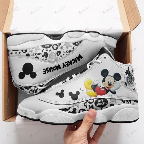 Tubopro Mickey Mouse AJ13 Sneakers Shoes For Men And Women
