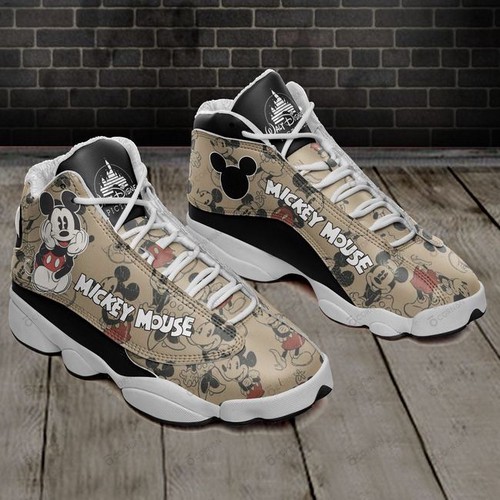 Tubopro Mickey Mouse AJ13 Sneakers Shoes For Men And Women