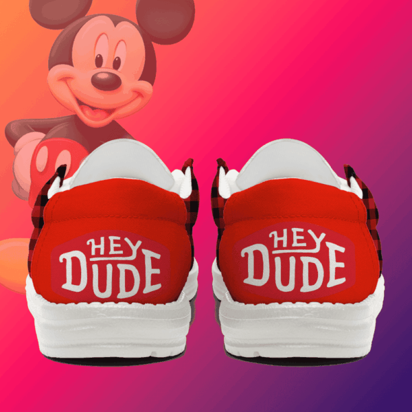 Tubopro Mickey Personalized Hey Dude Shoes For Men And Women - Image 4
