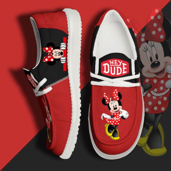 Tubopro Mickey Personalized Hey Dude Shoes For Men And Women