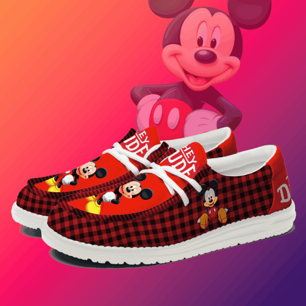 Tubopro Mickey Personalized Hey Dude Shoes For Men And Women - Image 5