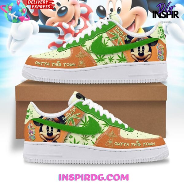 Tubopro Mickey Weed King 420 Air Low-Top Sneakers Shoes For Men And Women