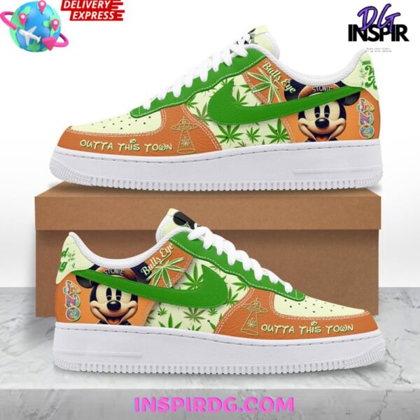 Tubopro Mickey Weed King 420 Air Low-Top Sneakers Shoes For Men And Women - Image 2