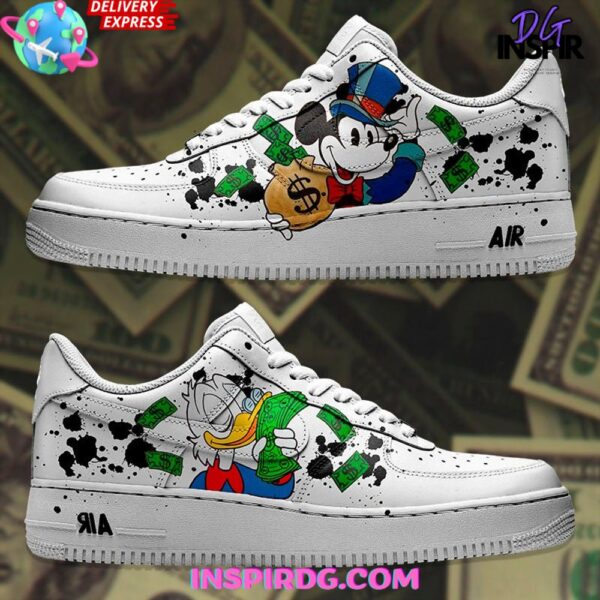Tubopro Mickey x McDuck Air Low-Top Sneakers Shoes For Men And Women