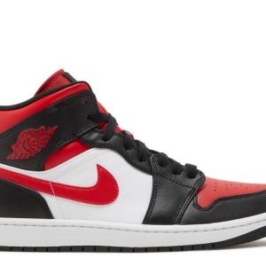 Tubopro Mid Bred Toe AJ1 High Sneakers Shoes For Men And Women