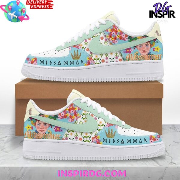 Tubopro Midsommar Floral Air Low-Top Sneakers Shoes For Men And Women - Image 2