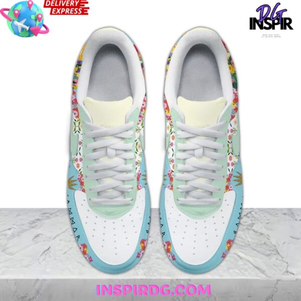 Tubopro Midsommar Floral Air Low-Top Sneakers Shoes For Men And Women - Image 4