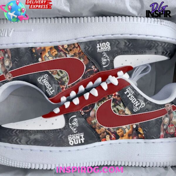 Tubopro Mike Tyson Air Low-Top Sneakers Shoes For Men And Women - Image 3