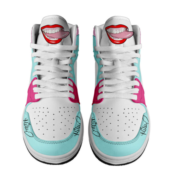Tubopro Miley Cyrus AJ1 High Sneakers Shoes For Men And Women - Image 2