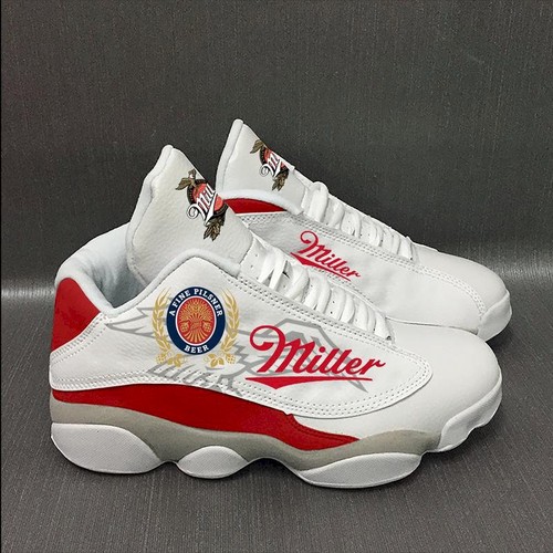 Tubopro Miller Lite Beer AJ13 Sneakers Shoes For Men And Women