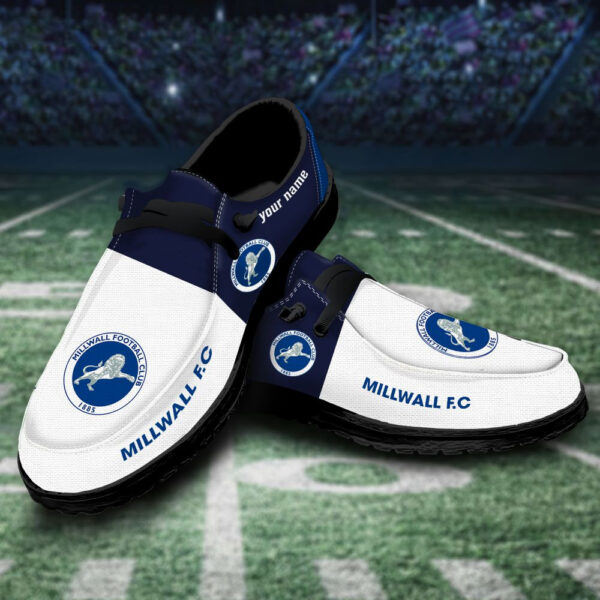Tubopro Millwall F.C Personalized Hey Dude Shoes For Men And Women - Image 3