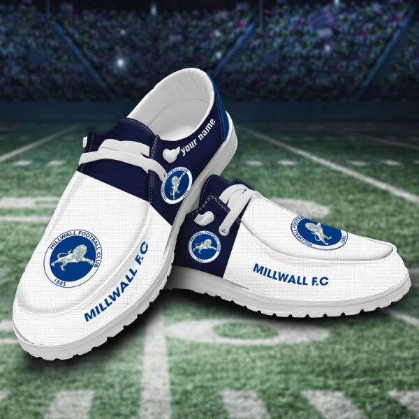 Tubopro Millwall F.C Personalized Hey Dude Shoes For Men And Women