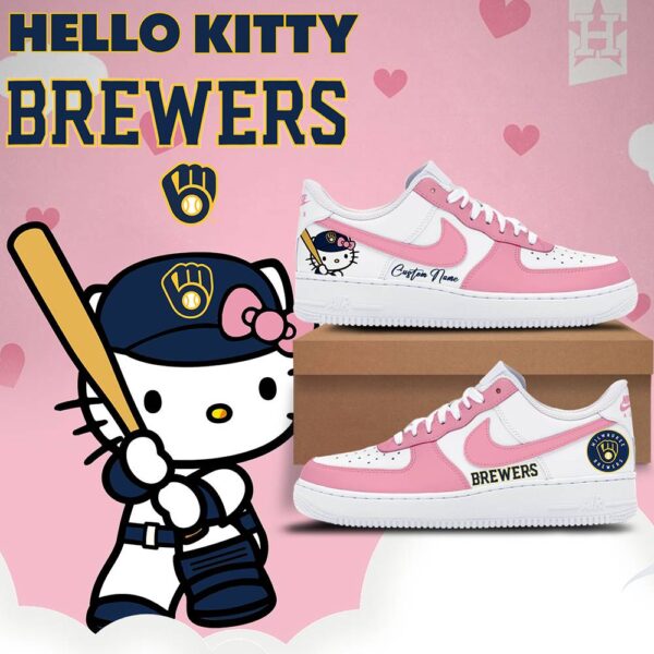 Tubopro Milwaukee Brewers Air Low-Top Sneakers Shoes For Men And Women