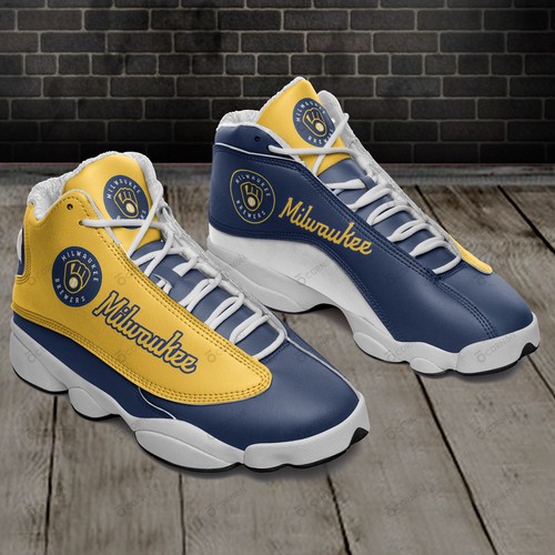 Tubopro Milwaukee Brewers AJ13 Sneakers Shoes For Men And Women