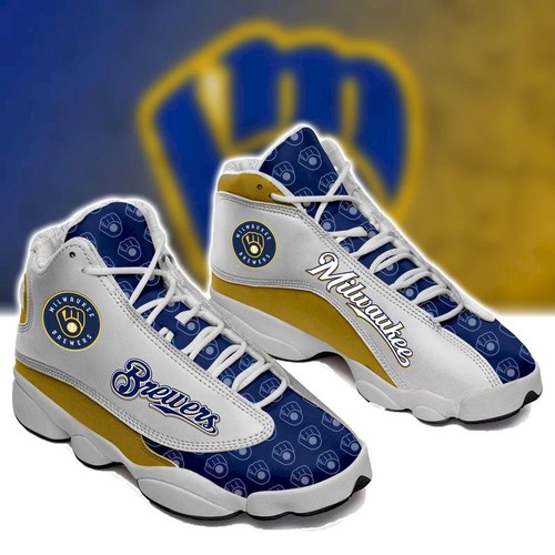 Tubopro Milwaukee Brewers AJ13 Sneakers Shoes For Men And Women