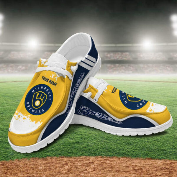 Tubopro Milwaukee Brewers Hey Dude Shoes For Men And Women