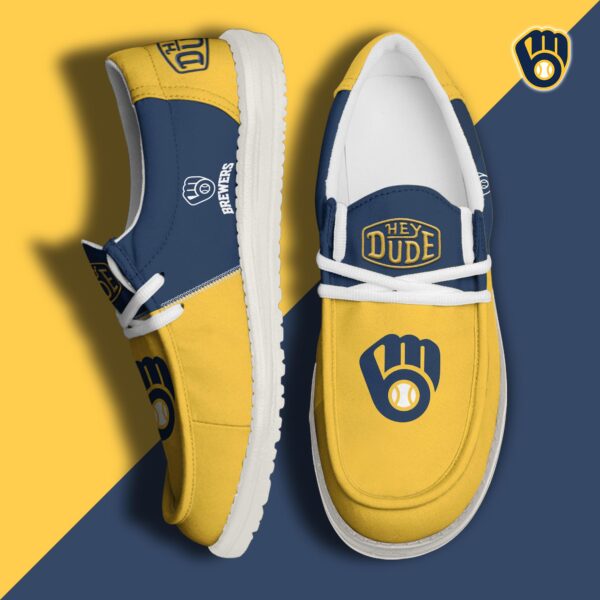 Tubopro Milwaukee Brewers Personalized Hey Dude Shoes For Men And Women