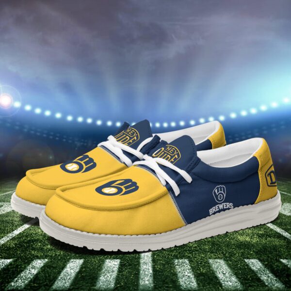 Tubopro Milwaukee Brewers Personalized Hey Dude Shoes For Men And Women - Image 4
