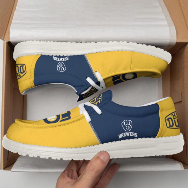 Tubopro Milwaukee Brewers Personalized Hey Dude Shoes For Men And Women - Image 3