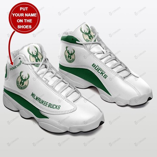 Tubopro Milwaukee Bucks AJ13 Sneakers Shoes For Men And Women
