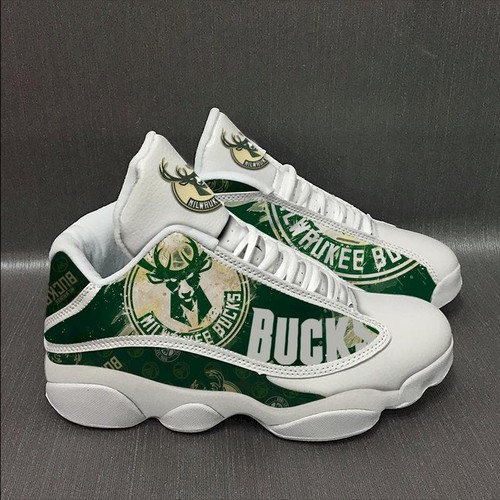 Tubopro Milwaukee Bucks AJ13 Sneakers Shoes For Men And Women