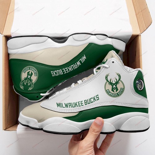 Tubopro Milwaukee Bucks AJ13 Sneakers Shoes For Men And Women