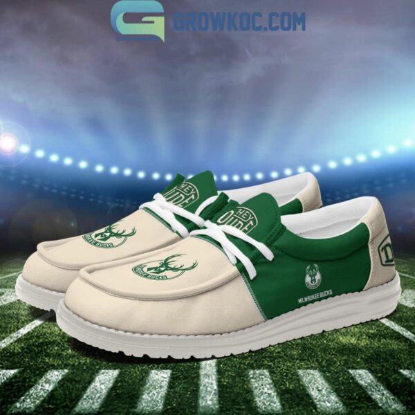 Tubopro Milwaukee Bucks Personalized Hey Dude Shoes For Men And Women - Image 4