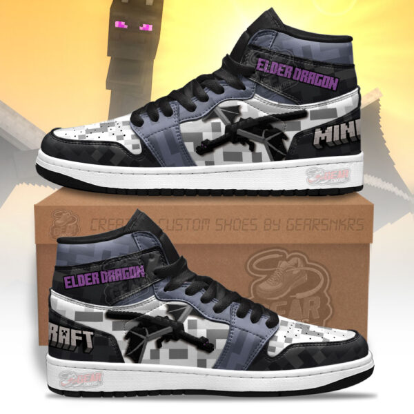 Tubopro Minecraft AJ1 High Sneakers Shoes For Men And Women