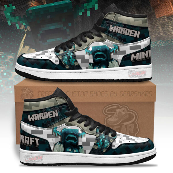 Tubopro Minecraft AJ1 High Sneakers Shoes For Men And Women