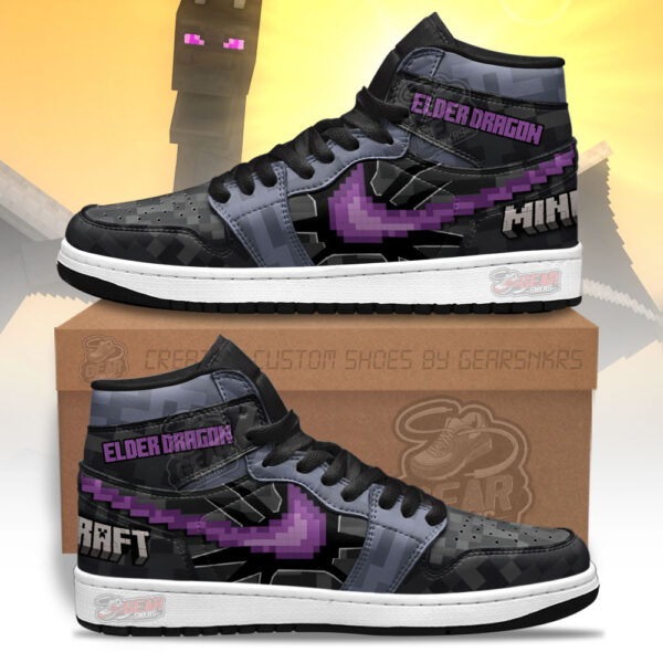 Tubopro Minecraft AJ1 High Sneakers Shoes For Men And Women