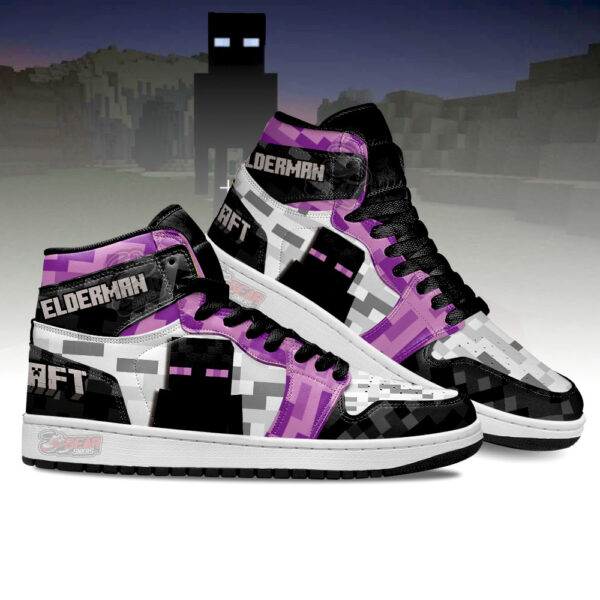 Tubopro Minecraft AJ1 High Sneakers Shoes For Men And Women - Image 3