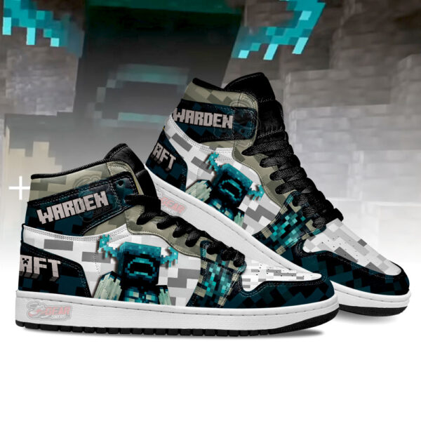 Tubopro Minecraft AJ1 High Sneakers Shoes For Men And Women - Image 2