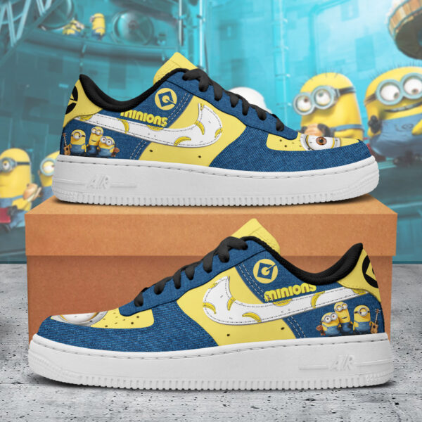 Tubopro Minions Air Low-Top Sneakers Shoes For Men And Women - Image 3