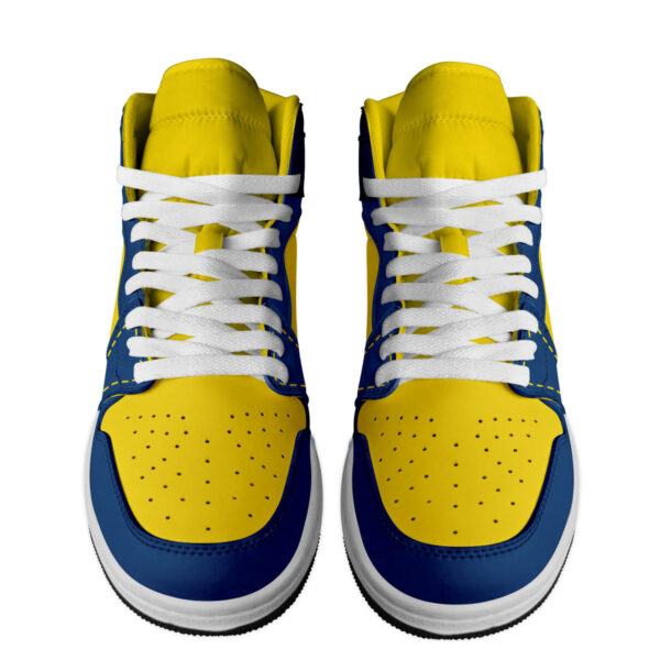 Tubopro Minions AJ1 High Sneakers Shoes For Men And Women - Image 2