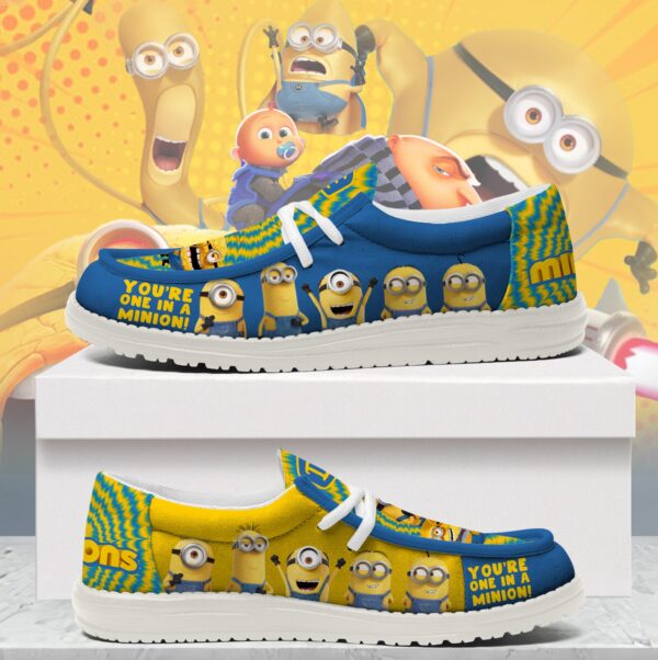 Tubopro Minions Personalized Hey Dude Shoes For Men And Women
