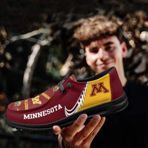 Tubopro Minnesota Golden Gophers Hey Dude Shoes For Men And Women - Image 4