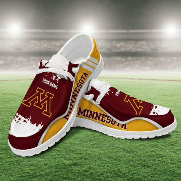 Tubopro Minnesota Golden Gophers Hey Dude Shoes For Men And Women