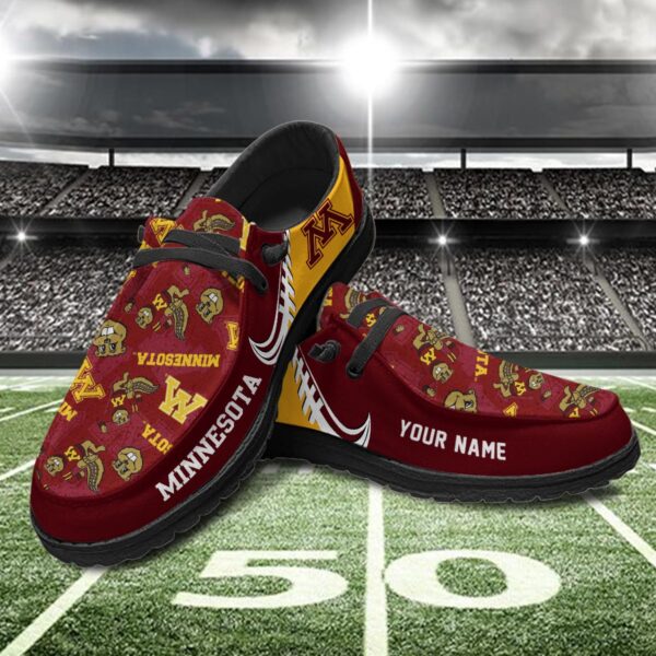 Tubopro Minnesota Golden Gophers Hey Dude Shoes For Men And Women - Image 2