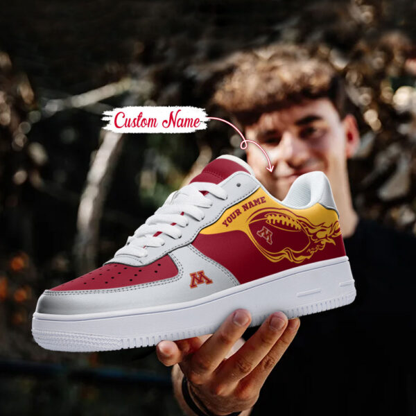Tubopro Minnesota Golden Gophers NCAA Air Low-Top Sneakers Shoes For Men And Women