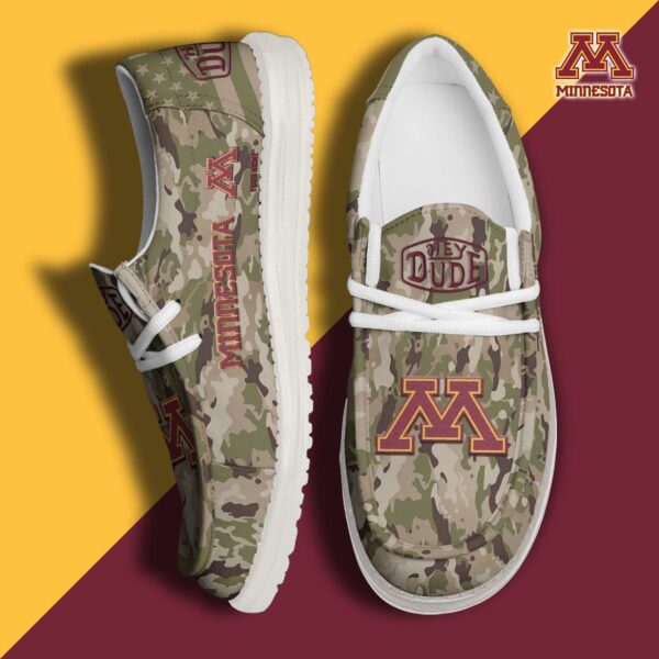 Tubopro Minnesota Golden Gophers Personalized Hey Dude Shoes For Men And Women