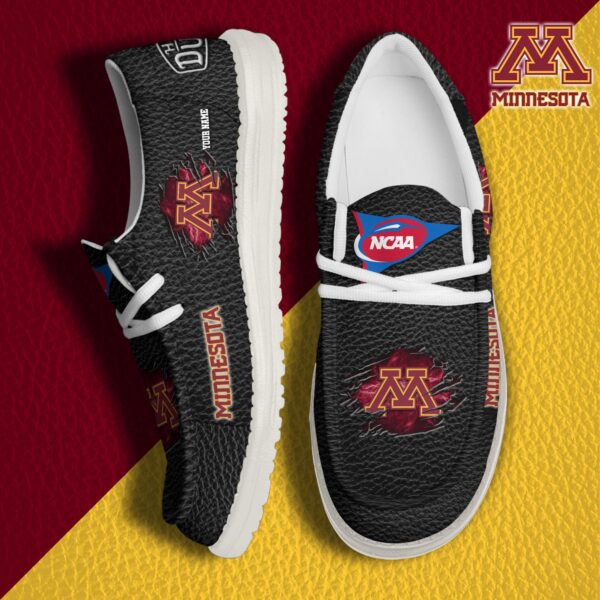 Tubopro Minnesota Golden Gophers Personalized Hey Dude Shoes For Men And Women