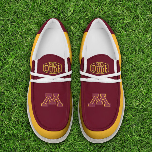 Tubopro Minnesota Golden Gophers Personalized Hey Dude Shoes For Men And Women - Image 4